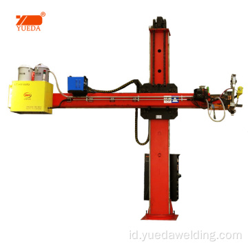 Kolom Pipa dan Boom Welding Saw Manipulator Welding